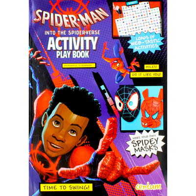 Spider Man Into The Spider-Verse Activity Play Book image number 1