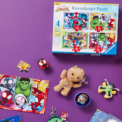Spidey and His Amazing Friends 4-in-1 Jigsaw Puzzles image number 3