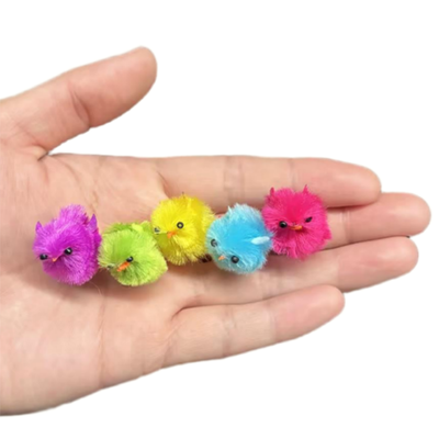Fluffy Mini Chick Bonnet Decorations image number 2