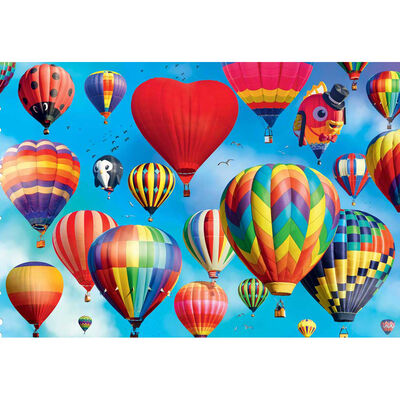 Crazy Shapes Balloons 600 Piece Jigsaw Puzzle image number 2