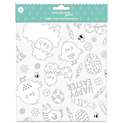 Colour Your Own Easter Table Cover image number 1