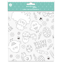 Colour Your Own Easter Table Cover