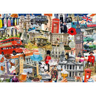 Nostalgic London 500 Piece Jigsaw Puzzle image number 2
