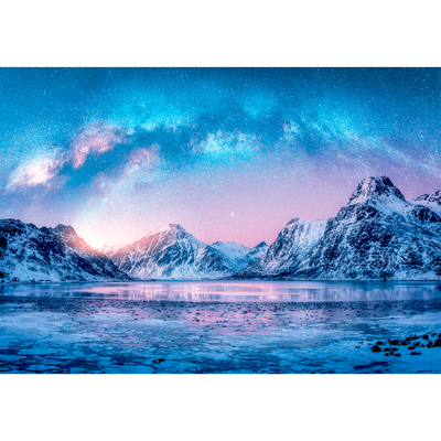 Blue Peace Puzzle 500 Piece Jigsaw Puzzle image number 2