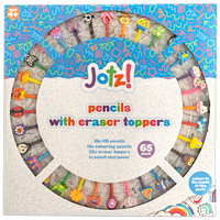 Jotz! Colouring Pencils & Eraser Toppers: Pack of 32