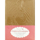 Kraft Cards and Envelopes - Pack Of 10 image number 1
