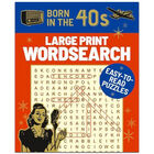 Born in the 40s Large Print Wordsearch image number 1