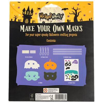 Make Your Own Masks: Pack of 4 image number 3