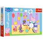 Peppa Pig at the Ball 60 Piece Jigsaw Puzzle image number 1