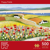 Poppy Fields 500 Piece Jigsaw Puzzle