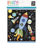 Outer Space Plastic Party Bags - 8 Pack image number 1