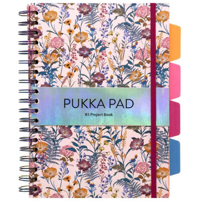 B5 Pukka Pad Bloom Hardback Project Book: Cream image number 1