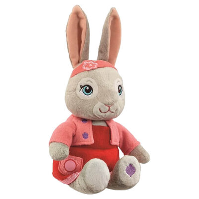 Peter Rabbit Talking Lily Bobtail Plush Toy From 16 00 Gbp The Works