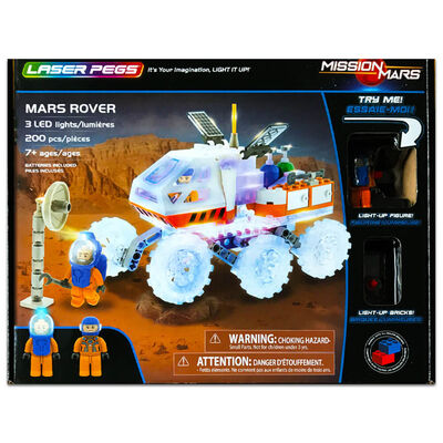 Laser Pegs: Mars Rover Construction Set image number 1