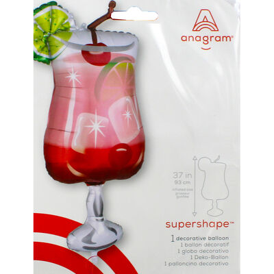 37 Inch Gin Fizz Super Shape Helium Balloon image number 2