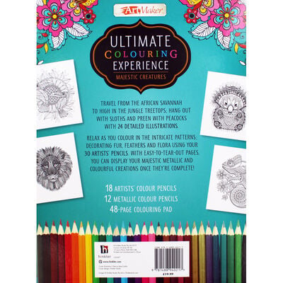 Ultimate Colouring Experience - Majestic Creatures image number 4