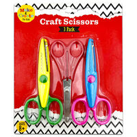 Craft Scissors Variety Set: Pack of 3