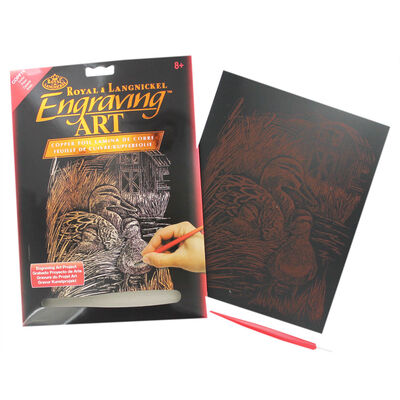 Ducks Engraving Art image number 1