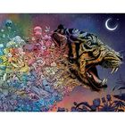 Animorphia: Tiger in the Night 1000 Piece Jigsaw Puzzle image number 2