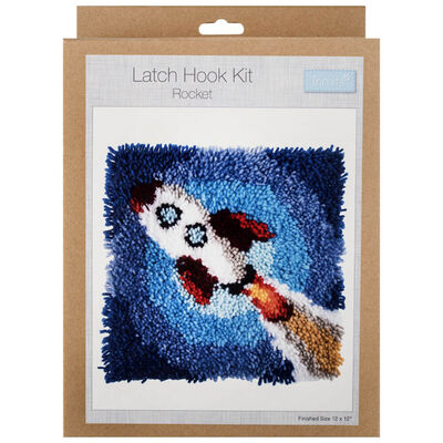 Latch Hook Kit: Rocket image number 1