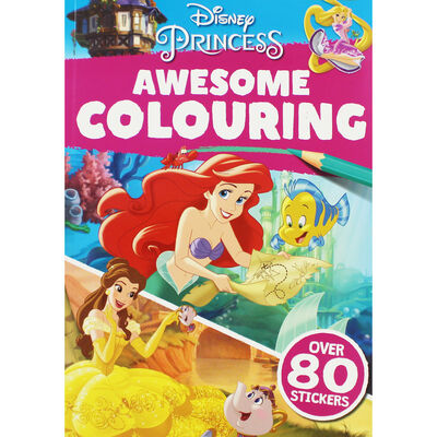 Disney Princess Awesome Colouring image number 1