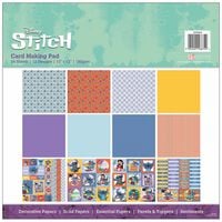 Lilo & Stitch Card Making Pad: 12” x 12”