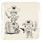 Colour Your Own Gym bag: Pirates image number 1