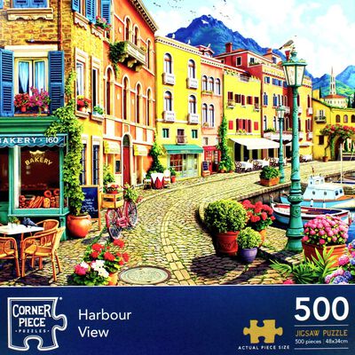 Harbour View 500 Piece Jigsaw Puzzle image number 1