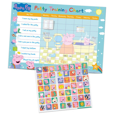 Peppa Pig Potty Training Reward Chart image number 2