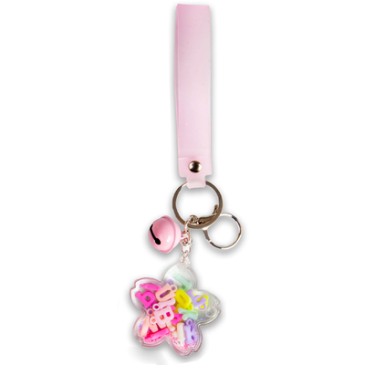 Liquid Flower Keychain: Assorted image number 2