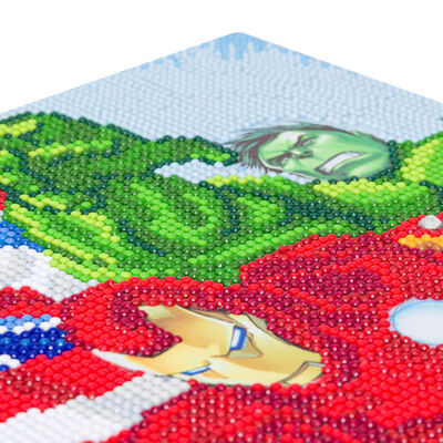 Marvel Avengers Superheroes Crystal Art Canvas Kit image number 4