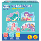 PlayWorks Magical Friends 4 in 1 Jigsaw Puzzles image number 1