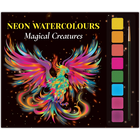 Neon Watercolours: Magical Creatures image number 1