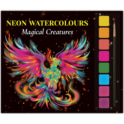 Neon Watercolours: Magical Creatures image number 1