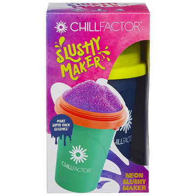 ChillFactor Squeeze Cup Slushy Maker: Blue image number 1