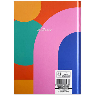 A5 Bold Abstract 2023-2024 Week to View Academic Diary image number 2