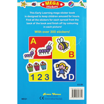 Mega Stickers: Early Learning image number 2