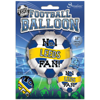 18 Inch Leeds Football Helium Balloon image number 2