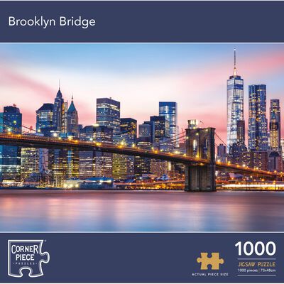 1000 Piece Brooklyn Bridge Jigsaw Puzzle image number 1