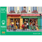 Street Caf&eacute; 1000 Piece Jigsaw Puzzle image number 1