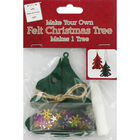 Make Your Own Felt Christmas Tree - Assorted image number 1