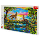 Lupine Nature 500 Piece Jigsaw Puzzle image number 3