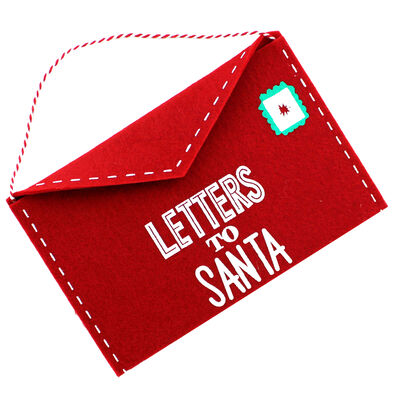 Felt Santa Letter Bag image number 1