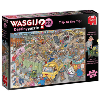 Wasgij Destiny 22 Tip to the Tip 1000 Piece Jigsaw Puzzle image number 1