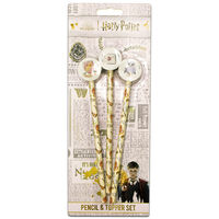 Harry Potter Pencil and Eraser Topper: Set of 3