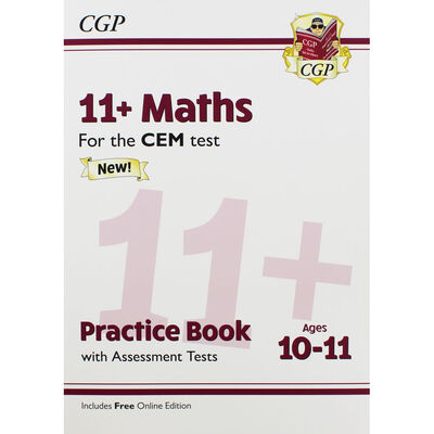 CGP 11+ Maths: Practice Book with Assessment Tests image number 1