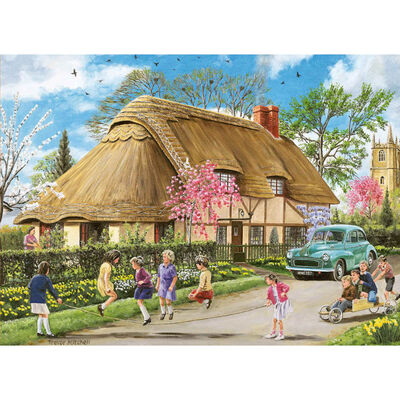 Spring In Their Heels 500 Piece Jigsaw Puzzle image number 2