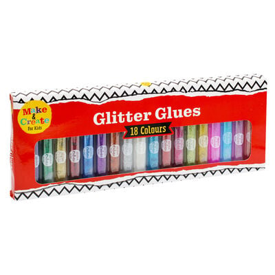Glitter Glue Set: Pack of 18 image number 1