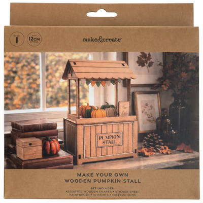 Make Your Own Wooden Pumpkin Stall image number 1