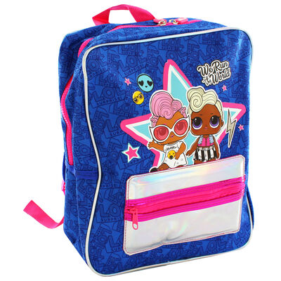 LOL Surprise Holographic Blue Backpack image number 1